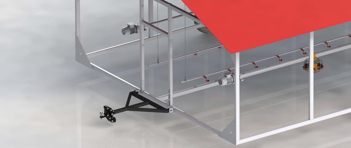 移动式家禽笼系统